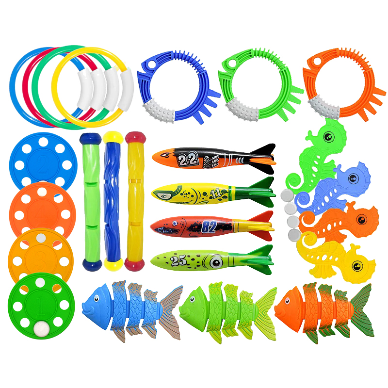 Kids Outdoor Activity Centre - ของเล่นเด็กสำหรับเล่นน้ำ อุปกรณ์เสริมสำหรับสระว่ายน้ำ ของเล่นพลาสติกหลากสี อุปกรณ์เล่นน้ำสำหรับฤดูร้อน ของเล่นกีฬากลางแจ้ง ของเล่นตกแต่งสระว่ายน้ำ