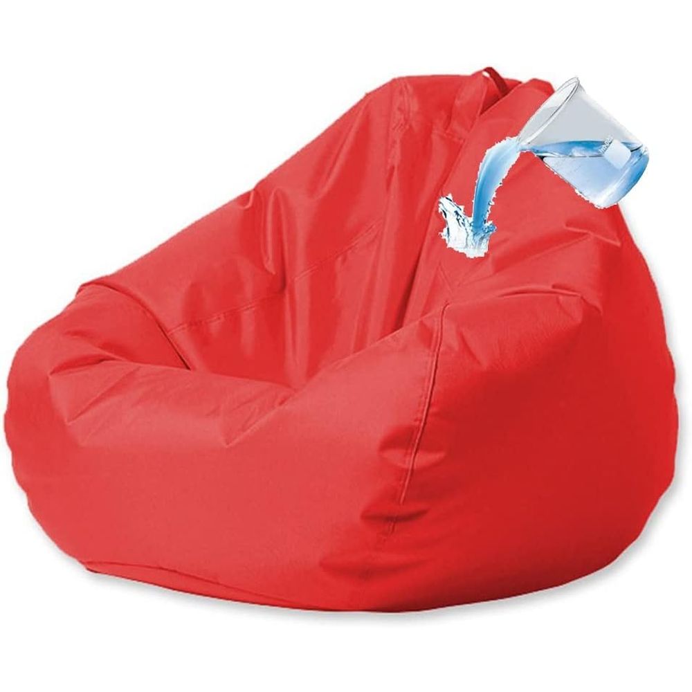 Kids Outdoor Bean Bag Chair - ปลอกเบาะบีนแบ็กกันน้ำสำหรับใช้งานกลางแจ้ง (ไม่มีไส้เบาะ) เหมาะสำหรับสวน ชายหาด สระว่ายน้ำ เก้าอี้ลอยน้ำสำหรับเด็กและผู้ใหญ่