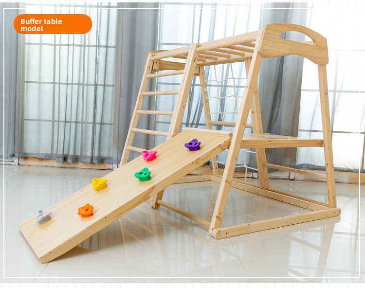ชุดเครื่องเล่นเด็กแบบรวม  ไม้เ - Kids Outdoor Jungle Gym บทวิจารณ์และราคา
