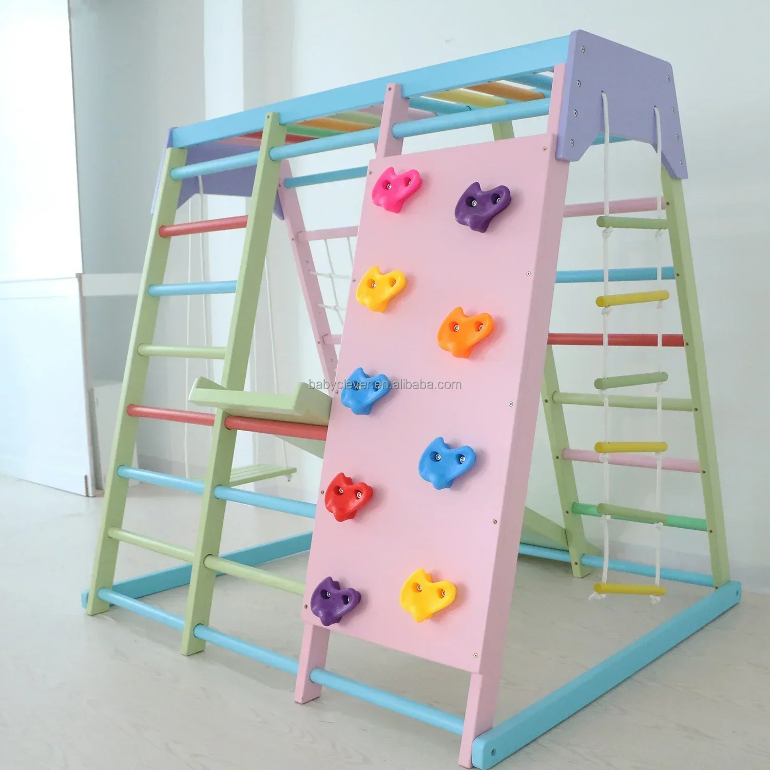 ชุดเครื่องเล่นปีนป่ายสำหรับเด็ - Kids Outdoor Jungle Gym บทวิจารณ์และราคา