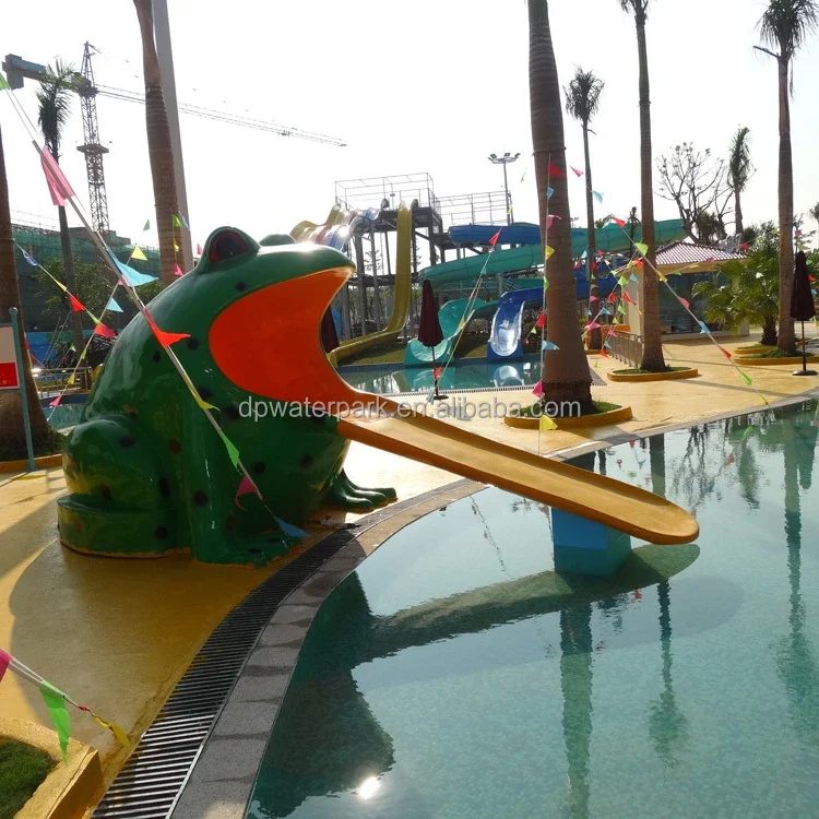 ของเล่นน้ำกลางแจ้งลายการ์ตูน   - Kids Outdoor Water Park บทวิจารณ์และราคา