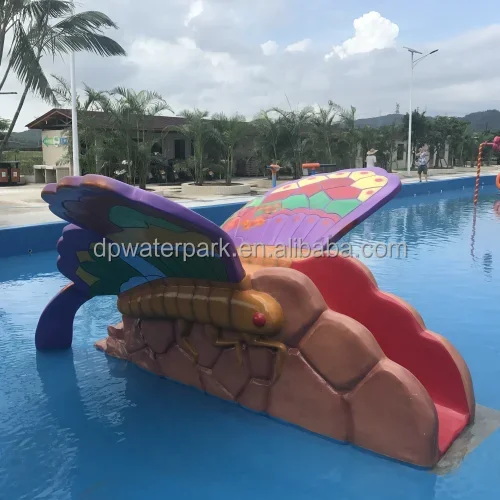 ของเล่นน้ำกลางแจ้งลายการ์ตูน   - Kids Outdoor Water Park บทวิจารณ์และราคา