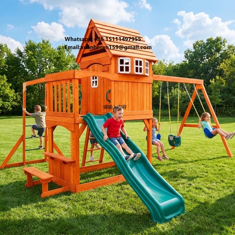 ชุดเครื่องเล่นสนามเด็กเล่นกลาง - Kids Outdoor Monkey Bar Set บทวิจารณ์และราคา