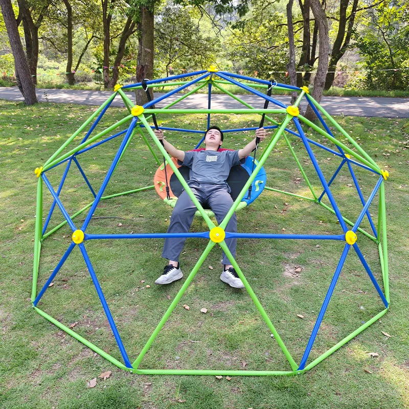 สนามเด็กเล่นกลางแจ้งพร้อมชิงช้ - Kids Outdoor Jungle Gym บทวิจารณ์และราคา