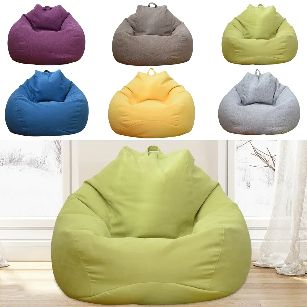 ขนาดใหญ่Bean Bagเก้าอี้โซฟาสบา - Kids Outdoor Bean Bag Chair บทวิจารณ์และราคา