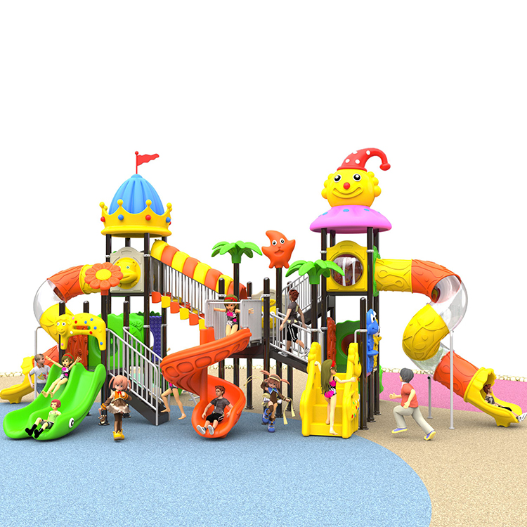 สไลเดอร์พลาสติกหลากสีสันกลางแจ - Kids Outdoor Adventure Park บทวิจารณ์และราคา