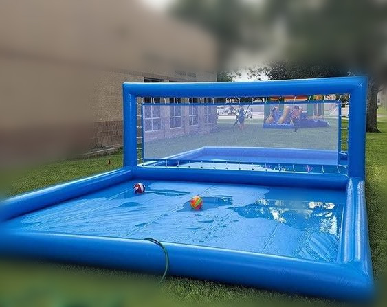 สนามวอลเลย์บอลเป่าลมแบบพกพาสำห - Kids Outdoor Volleyball Net บทวิจารณ์และราคา