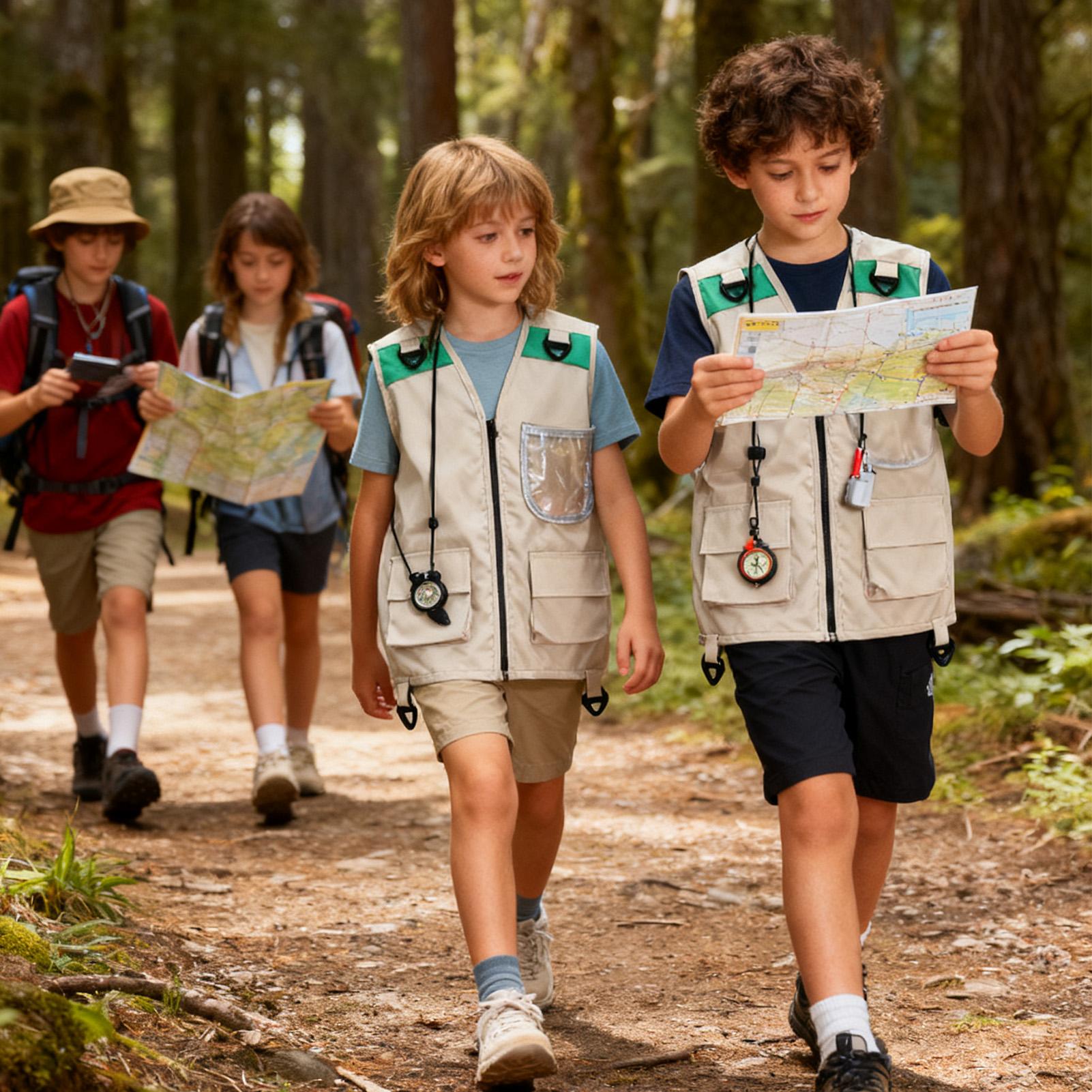 ชุดเสื้อกั๊กนักสำรวจสำหรับเด็ก - Kids Outdoor Explorer Kit บทวิจารณ์และราคา