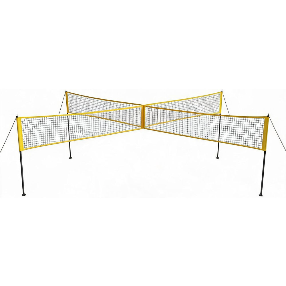 ชุดตาข่ายวอลเลย์บอล 4 ทิศทาง พ - Kids Outdoor Volleyball Net บทวิจารณ์และราคา