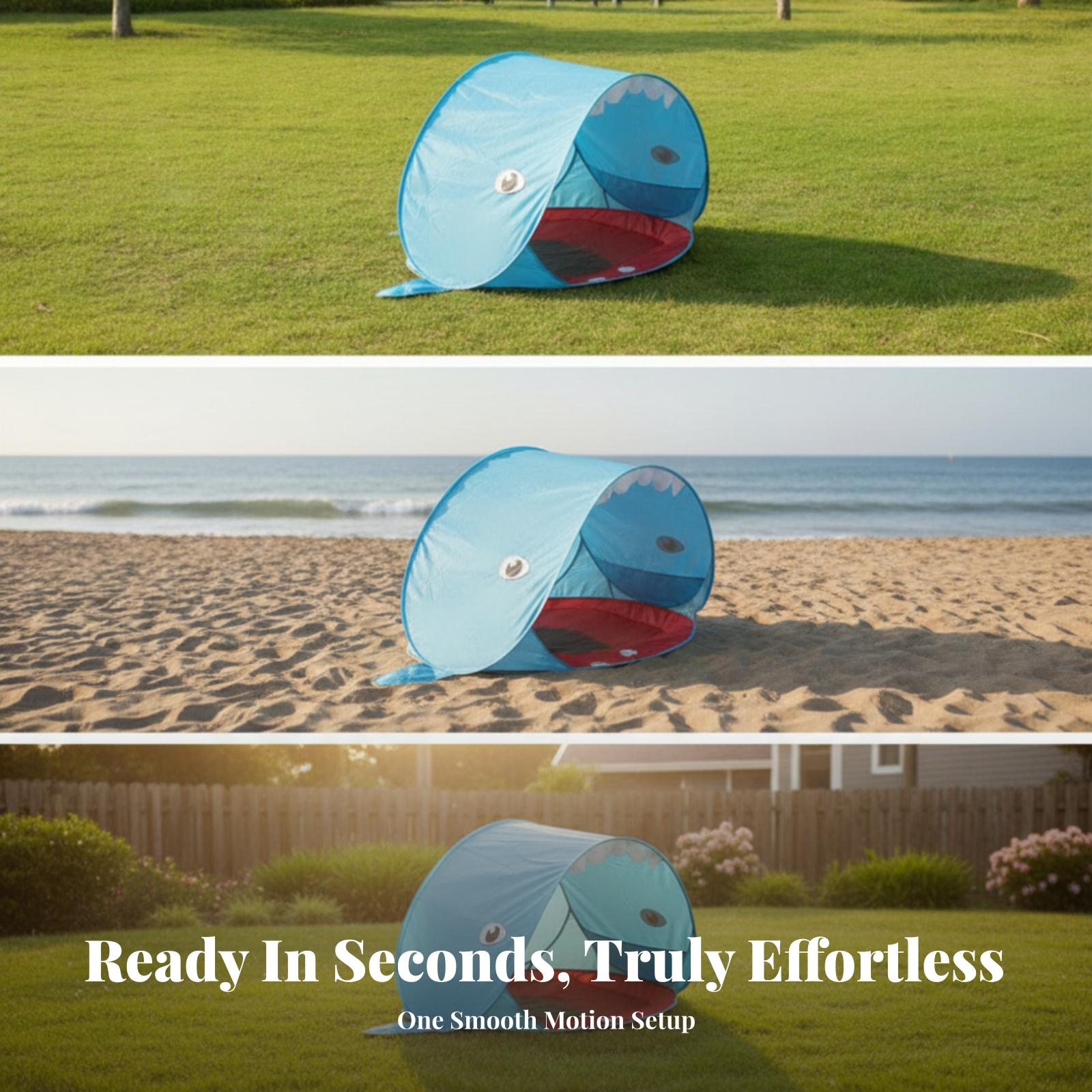 เต็นท์ชายหาดสำหรับเด็กพร้อมหลั - Kids Outdoor Sandbox บทวิจารณ์และราคา