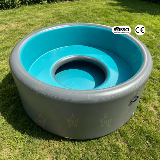 สระว่ายน้ำเป่าลมในตัวพร้อมเบาะ - Kids Outdoor Water Park บทวิจารณ์และราคา