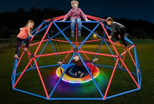 ชุดชิงช้าคลิมโดมพร้อมชิงช้า LE - Kids Outdoor Jungle Gym บทวิจารณ์และราคา