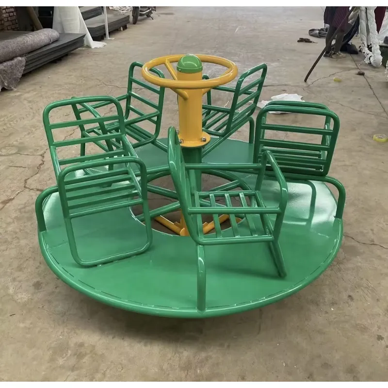 เก้าอี้หมุนโลหะทนทานสำหรับเด็ก - Kids Outdoor Adventure Park บทวิจารณ์และราคา