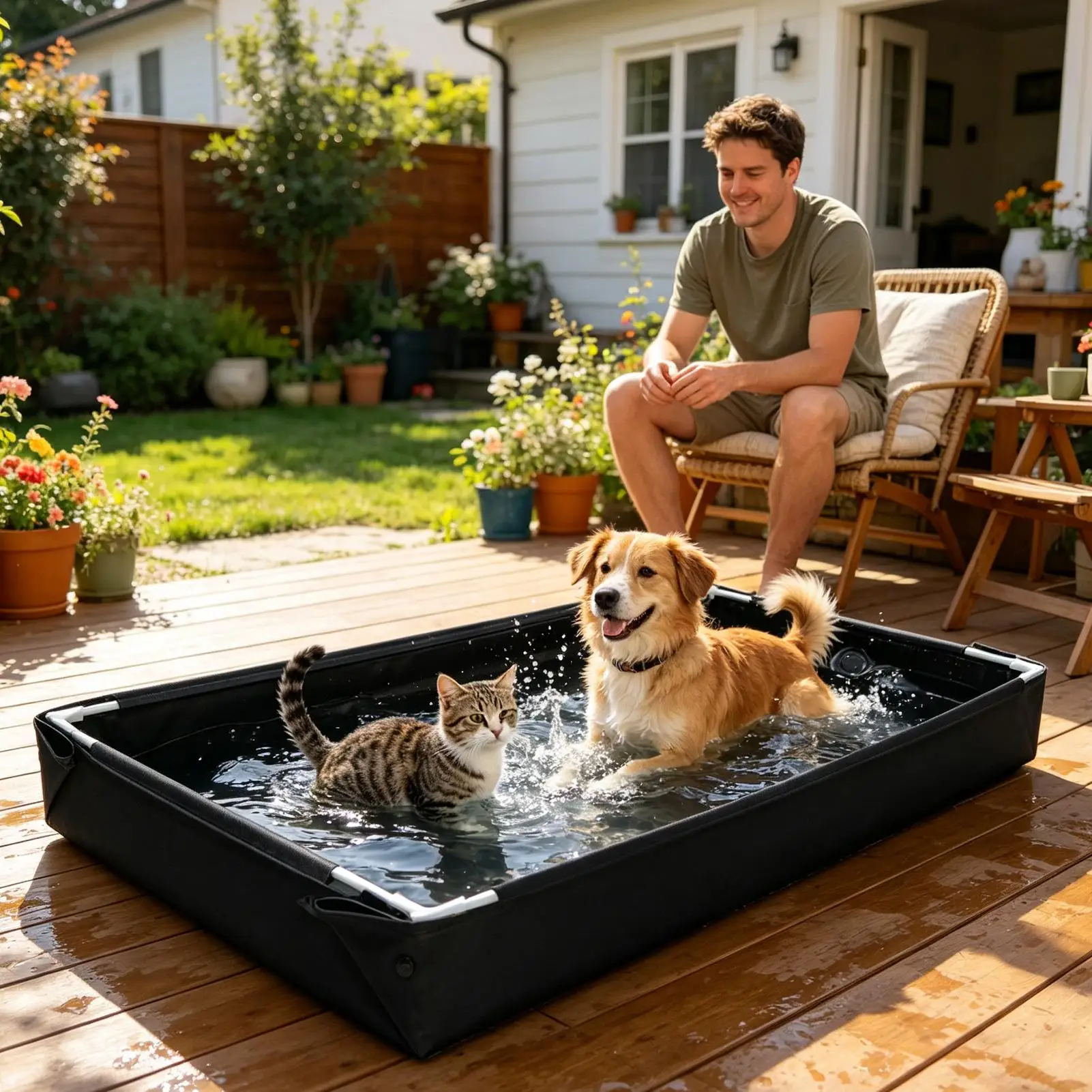 กระบะทรายพับได้สำหรับเล่นน้ำกล - Kids Outdoor Sandbox บทวิจารณ์และราคา
