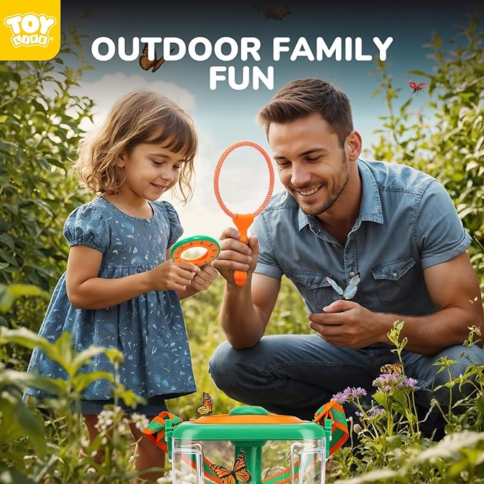 ชุดดักจับแมลงและผีเสื้อสำหรับเ - Kids Outdoor Explorer Kit บทวิจารณ์และราคา