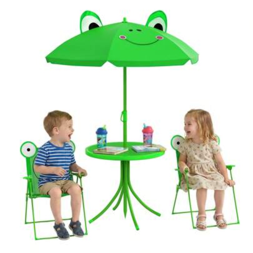 ชุดโต๊ะและเก้าอี้สำหรับเด็ก โต - Kids Outdoor Table And Chairs With Umbrella บทวิจารณ์และราคา