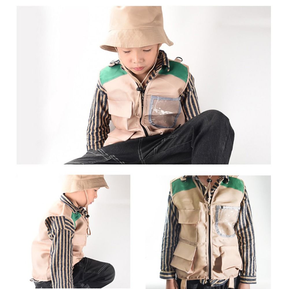 ชุดนักสำรวจหลากสี เสื้อกั๊กดีไ - Kids Outdoor Explorer Kit บทวิจารณ์และราคา