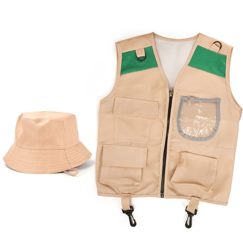 ชุดนักสำรวจหลากสี เสื้อกั๊กดีไ - Kids Outdoor Explorer Kit บทวิจารณ์และราคา