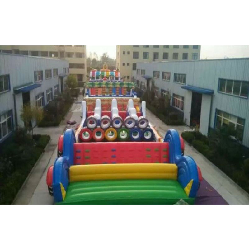 สนามกีฬาเป่าลมสำหรับเด็กและผู้ - Kids Outdoor Adventure Park บทวิจารณ์และราคา