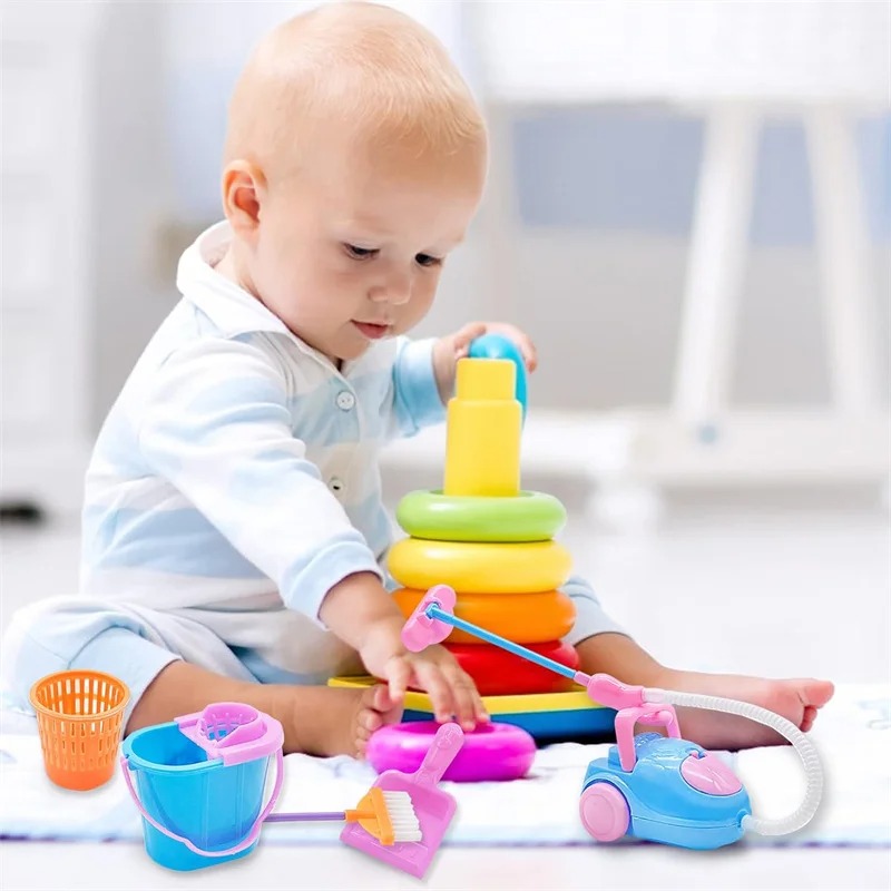 ชุดของเล่นทําความสะอาดขนาดเล็ก - Kids Outdoor Broom บทวิจารณ์และราคา