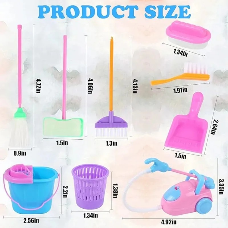 ชุดของเล่นทําความสะอาดขนาดเล็ก - Kids Outdoor Broom บทวิจารณ์และราคา
