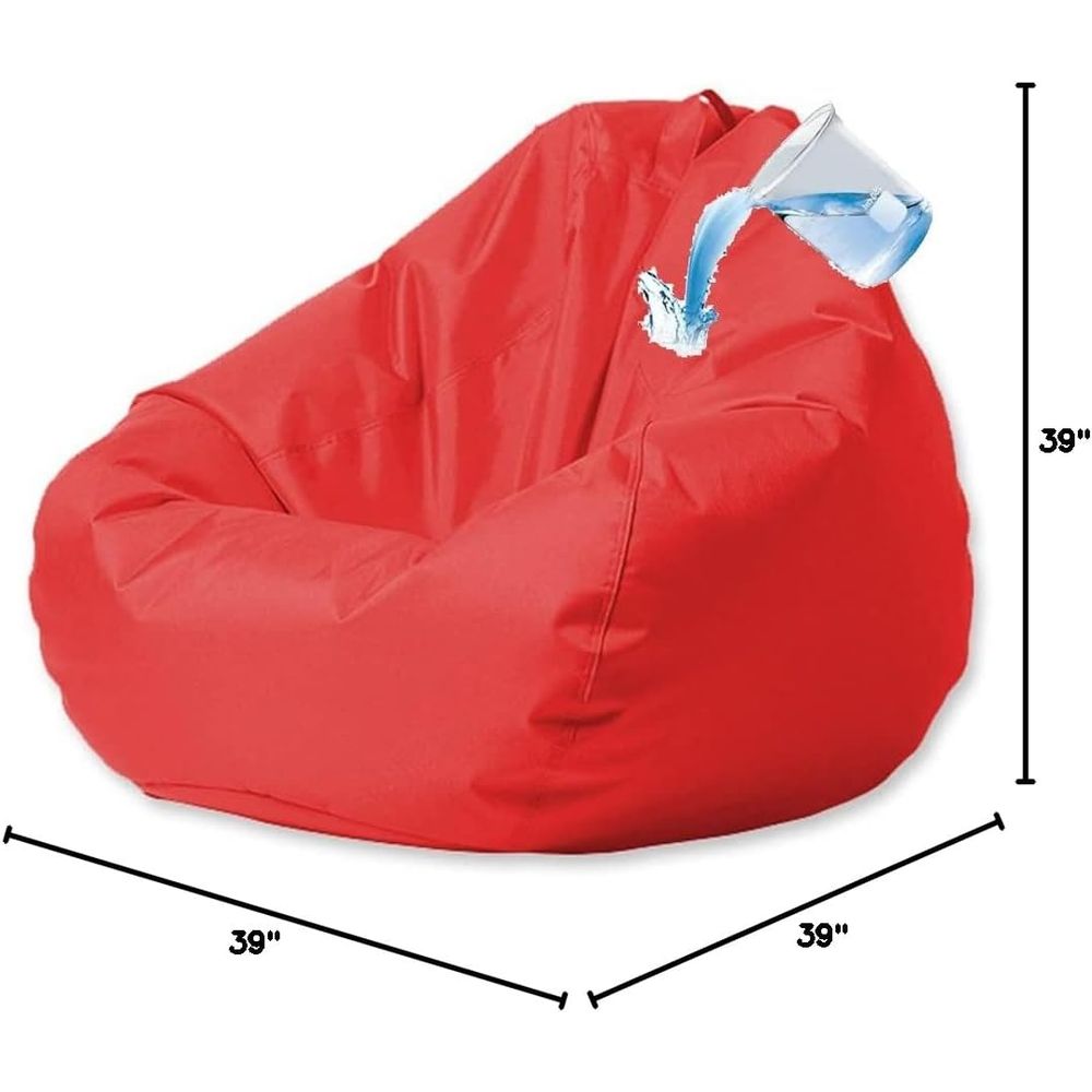 ปลอกเบาะบีนแบ็กกันน้ำสำหรับใช้ - Kids Outdoor Bean Bag Chair บทวิจารณ์และราคา