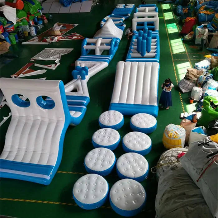สวนน้ำคุณภาพสูง PVC แบบเป่าลม  - Kids Outdoor Water Park บทวิจารณ์และราคา