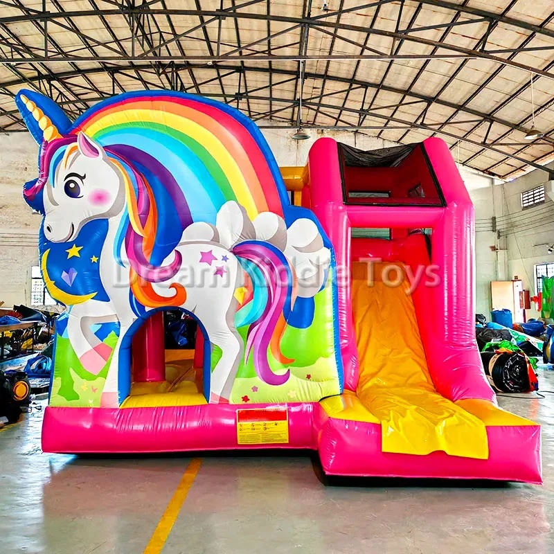 ปราสาทเป่าลมยูนิคอร์นเรนโบว์ P - Kids Outdoor Adventure Park บทวิจารณ์และราคา