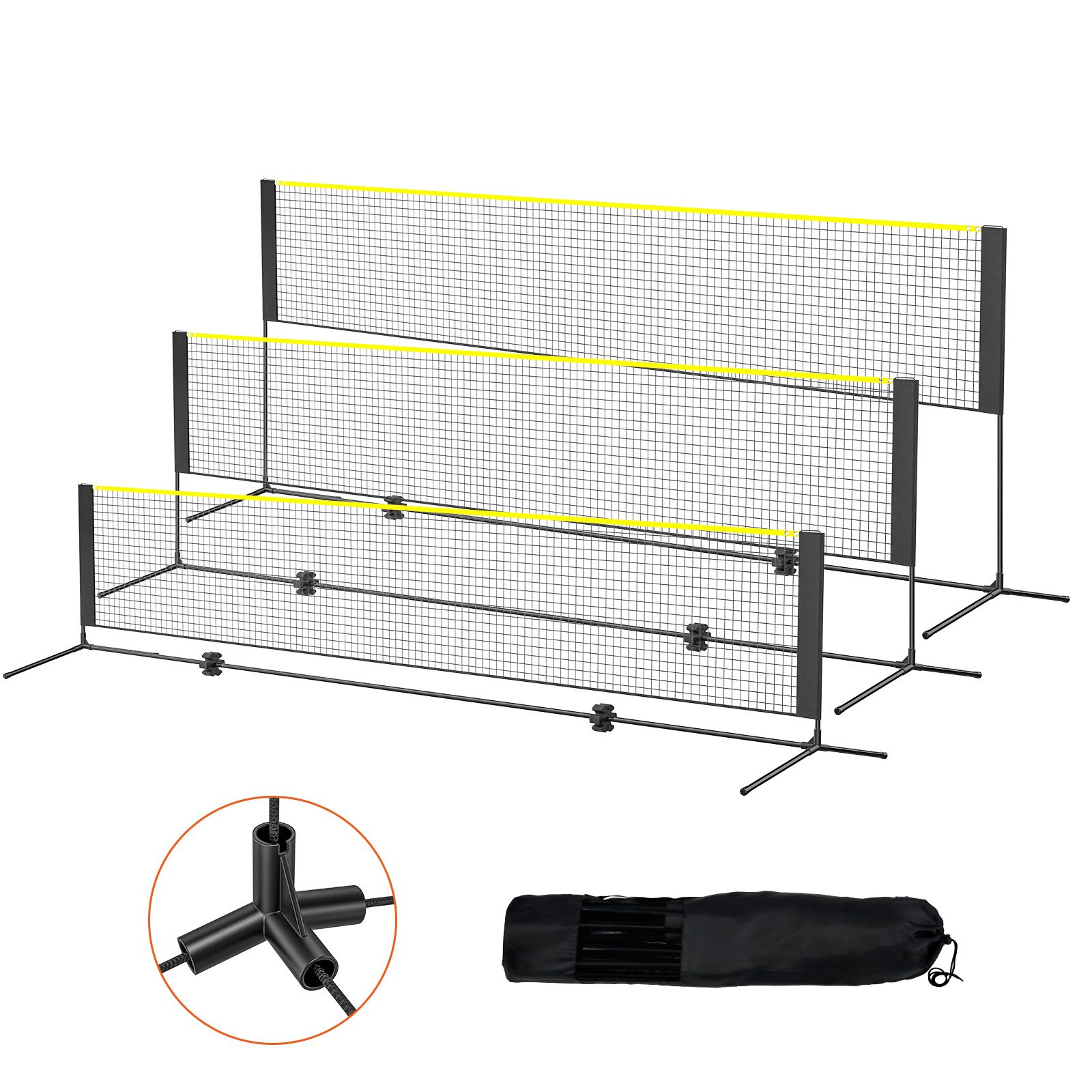 ตาข่ายแบดมินตัน, ตาข่ายวอลเลย์ - Kids Outdoor Volleyball Net บทวิจารณ์และราคา