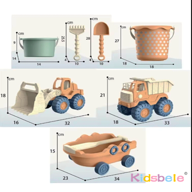ชายหาดเล่นของเล่นเด็กแบบพกพา G - Kids Outdoor Nature Toys บทวิจารณ์และราคา
