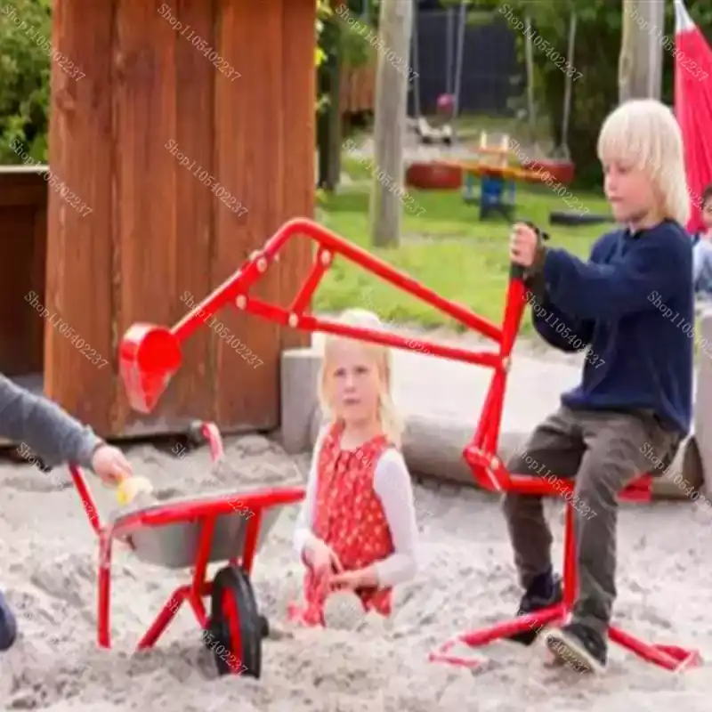 รถขุดทรายสำหรับเด็ก ของเล่นขี่ - Kids Outdoor Sandbox บทวิจารณ์และราคา
