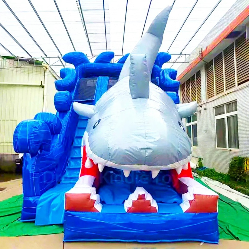 ปราสาทลมเป่าลม PVC พร้อมแทรมโพ - Kids Outdoor Adventure Park บทวิจารณ์และราคา