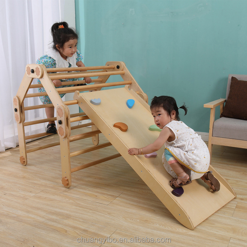 ชุดปีนป่ายเด็กกลางแจ้ง/ในร่ม แ - Kids Outdoor Jungle Gym บทวิจารณ์และราคา