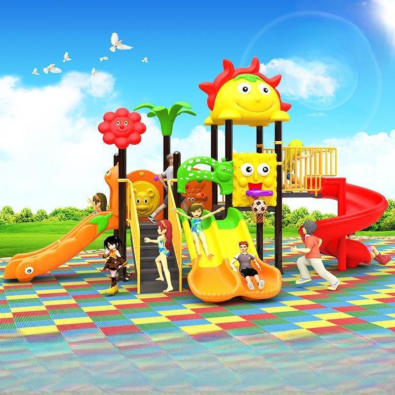 สนามเด็กเล่นสไลเดอร์เหล็กและพล - Kids Outdoor Adventure Park บทวิจารณ์และราคา