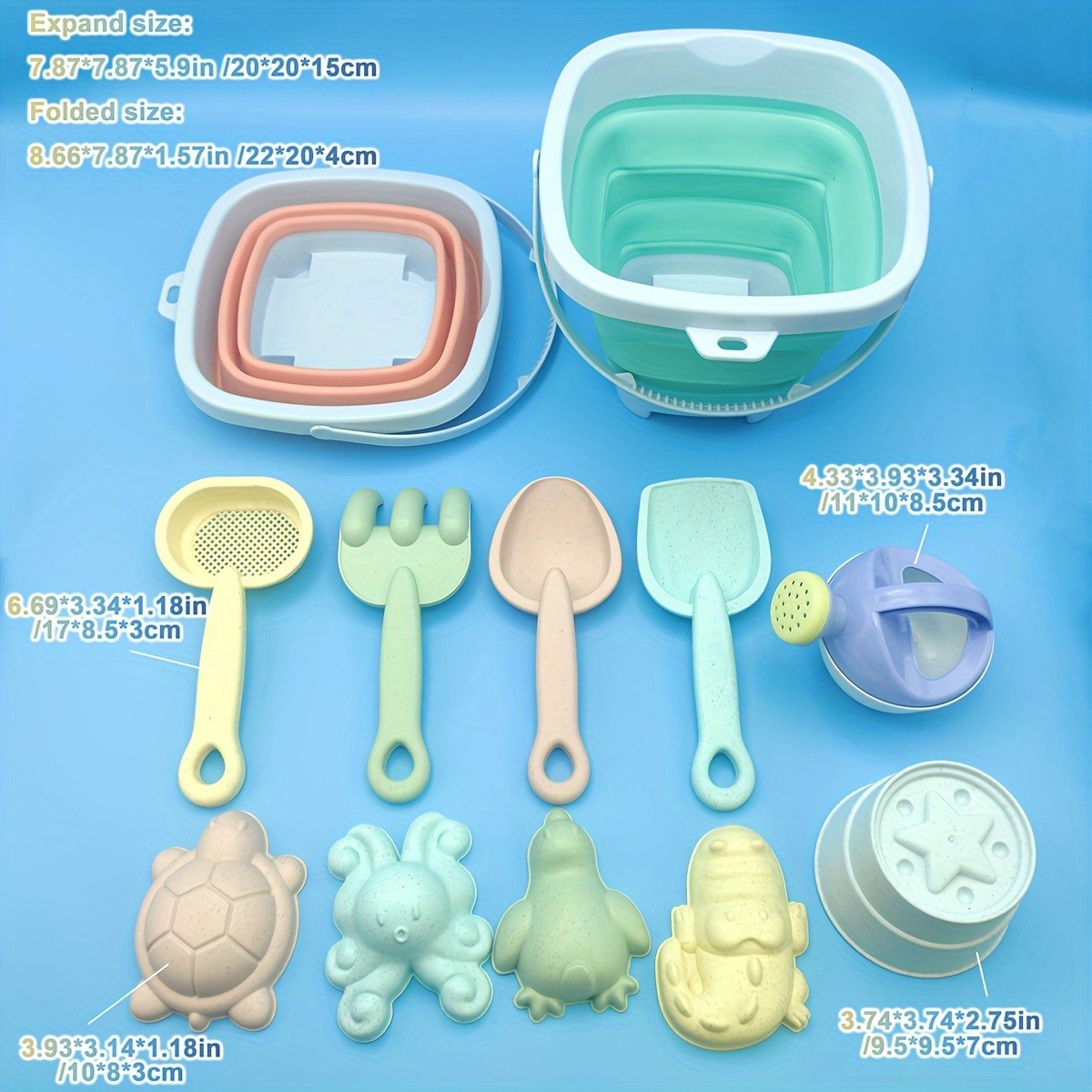 ชุดเล่นทรายชายหาด 11 ชิ้น ชุดถ - Kids Outdoor Sandbox บทวิจารณ์และราคา