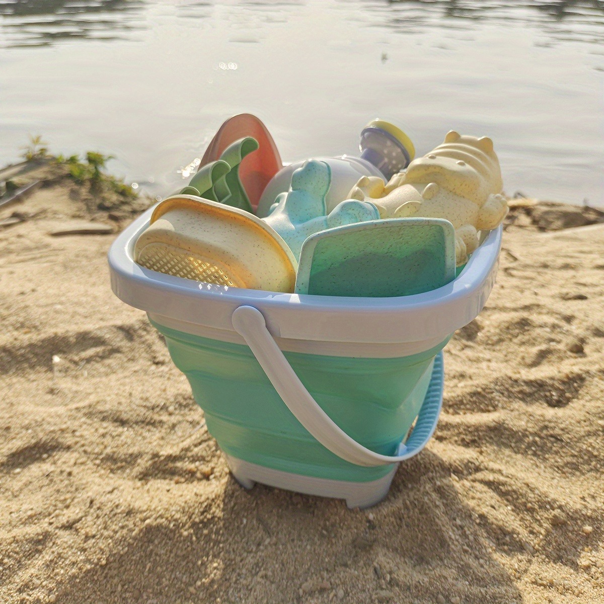ชุดเล่นทรายชายหาด 11 ชิ้น ชุดถ - Kids Outdoor Sandbox บทวิจารณ์และราคา