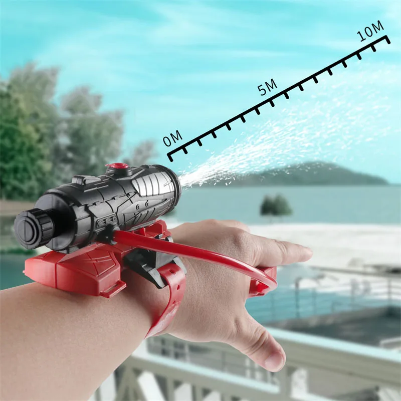ปืนฉีดน้ำสไปเดอร์ยิงที่ข้อมือข - Kids Outdoor Nature Toys บทวิจารณ์และราคา