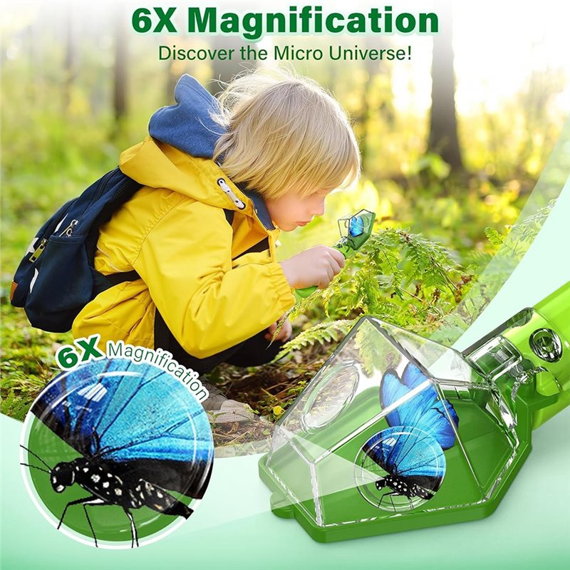 เครื่องจับแมลงสำหรับเด็ก-ชุดดั - Kids Outdoor Explorer Kit บทวิจารณ์และราคา