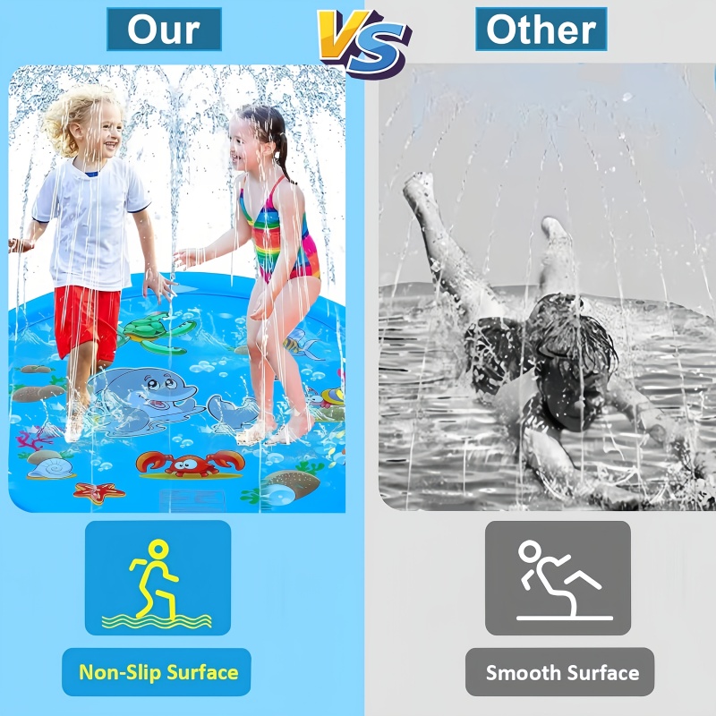 แผ่นพ่นน้ำสำหรับเด็กเล่น ขนาด  - Kids Outdoor Activity Centre บทวิจารณ์และราคา