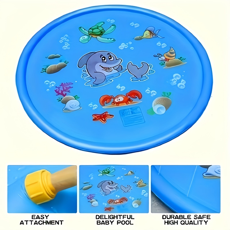 แผ่นพ่นน้ำสำหรับเด็กเล่น ขนาด  - Kids Outdoor Activity Centre บทวิจารณ์และราคา